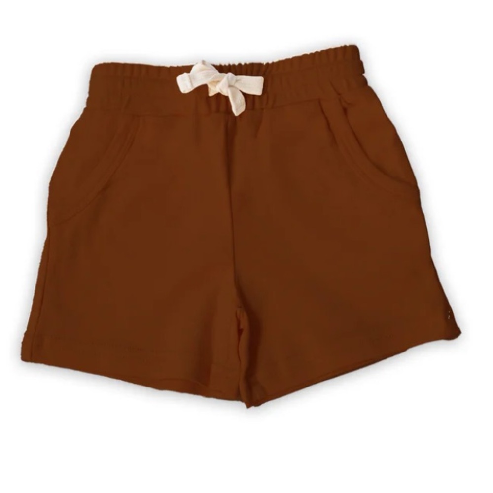 NWT Frankie Jean Kids Short in Rust